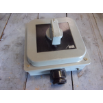 Vintage schakelaar 43 Amperé jaren 50 / 60. Ongebruikt, oude voorraad.